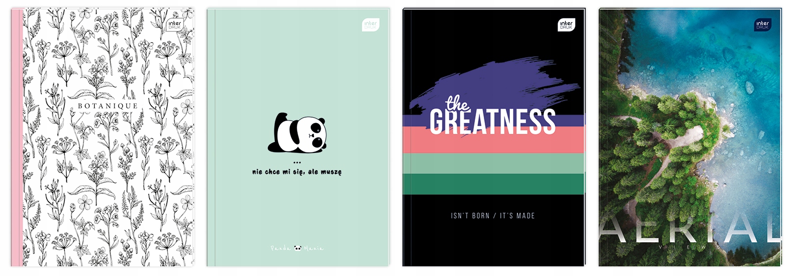 Brulion PT A4 64 # kratka M 70g Interdruk