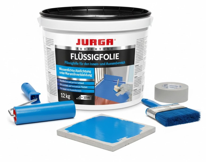 Folia w płynie Niemiecka Flüssigfolie Zewnątrz hydroizolacja Balkon 12kg