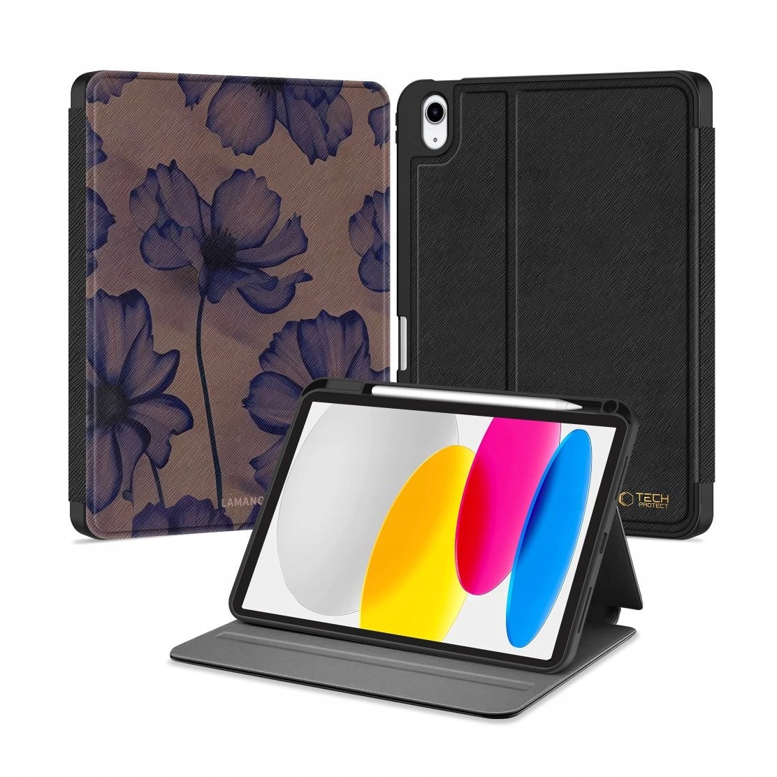 Etui do iPad 10.9" 11" Tech-Protect Lamano velvet night