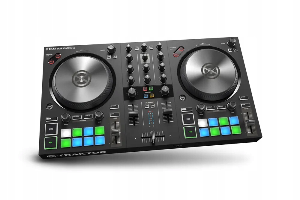 Kontroler DJ Native Instruments TRAKTOR KONTROL S2 + TRAKTOR PRO 4 Kolor czarny