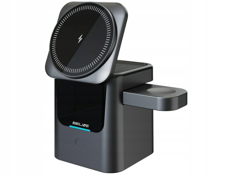 Ładowarka indukcyjna Beline BE-3IN1 22.5W Czarny