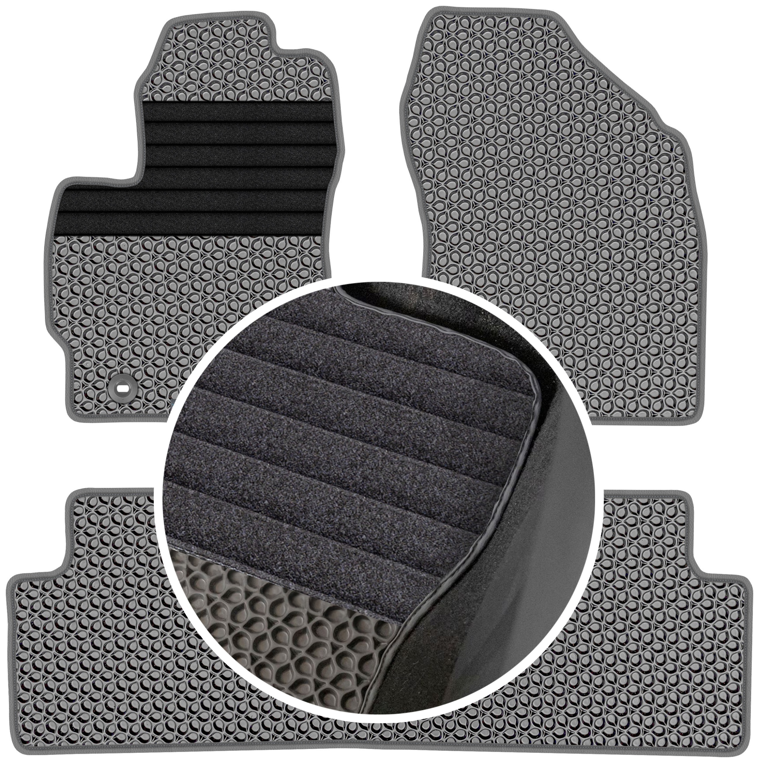 Toyota Auris 2007-2012 Gumové rohože do auta Eva Eternity