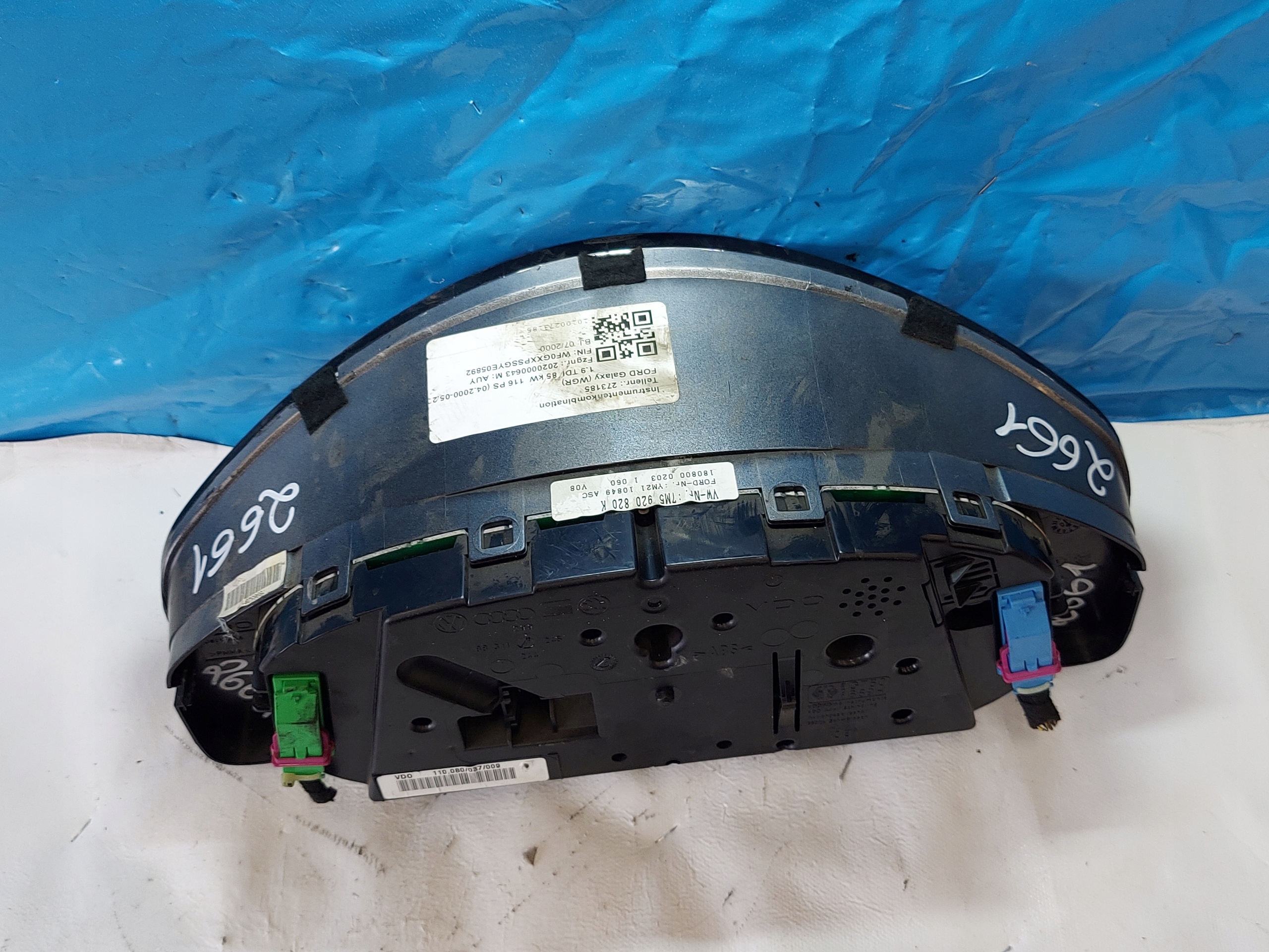 dials clock FORD GALAXY 1.9 TDI 7M5920820K