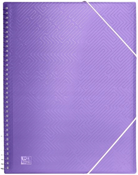 ALBUM OFERTOWY A4 20 KOSZULEK NA SPIRALI URBAN MIX PRZEZROCZYSTY OXFORD Kolor wielokolorowy