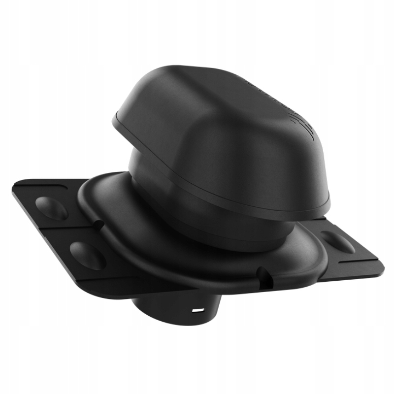 Větrací komín Ø125 Universal Černý 9005