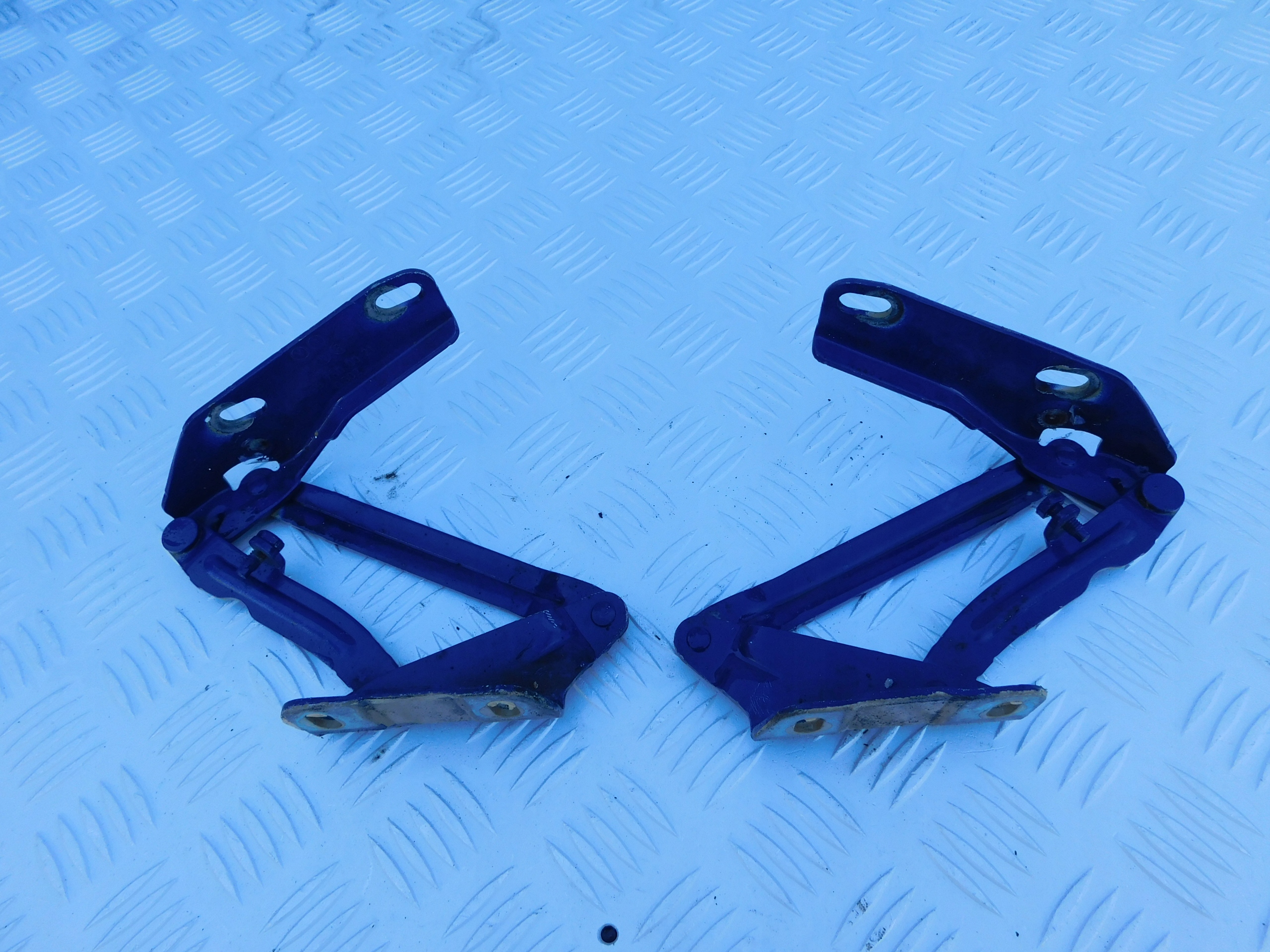 Sprinter 906 VW Crafter hinge - bonnet hinges KOMPLET 2 szt blue