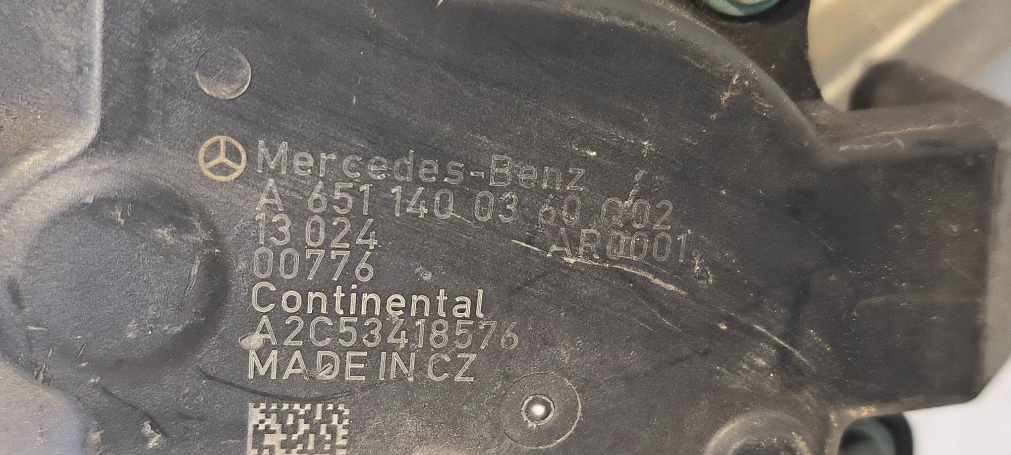 Radiateur Gaz A65114013502 MERCEDES W204