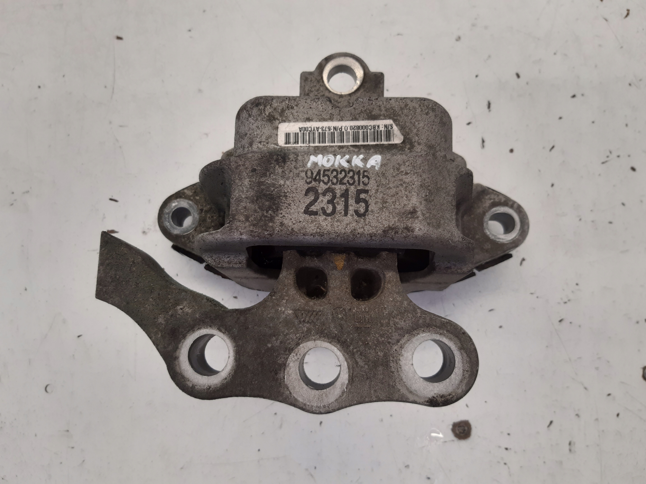 holder engine mount 94532315 Opel Mokka A 1,6 CDTI