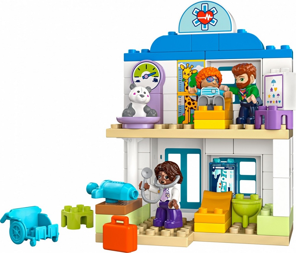 Poprvé: Návštěva u lékaře Lego Stavebnice Duplo 10449
