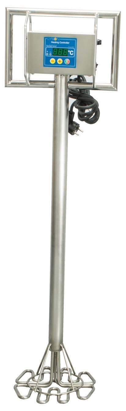 Spirala dekrystalizacyjna fi 250 mm do miodu - widok urządzenia