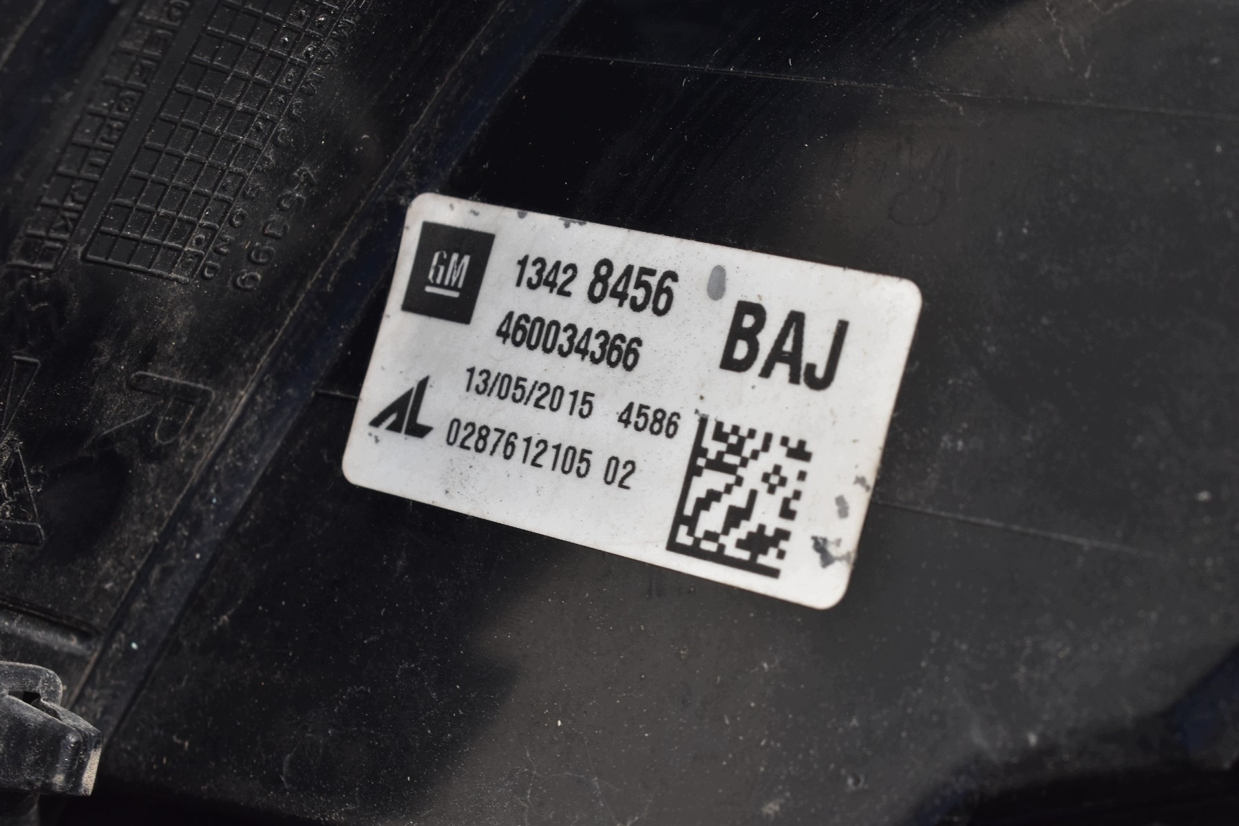 light right rear part OPEL CORSA E 3 door 2014-2019R 13428456 EU