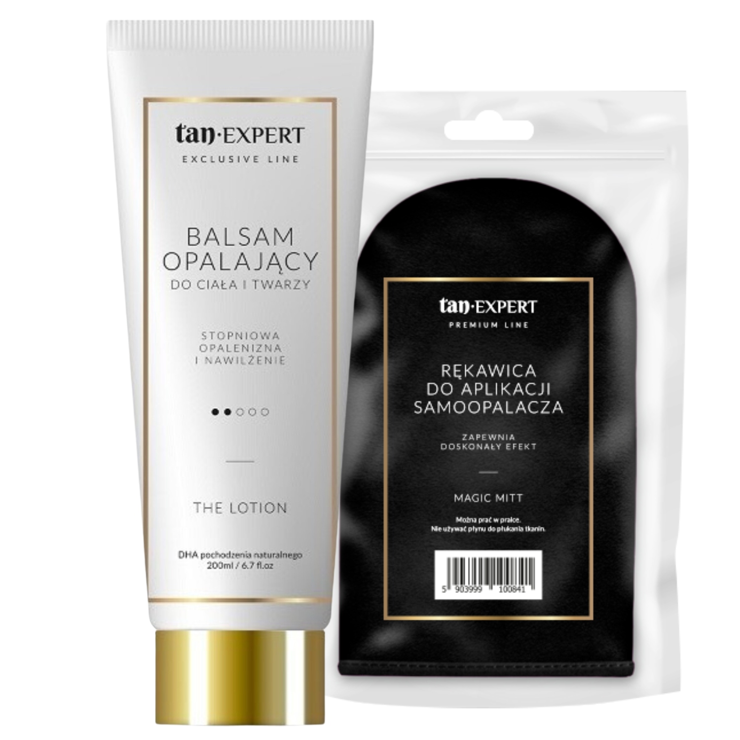 TanExpert The Lotion Bronzující balzám rukavice