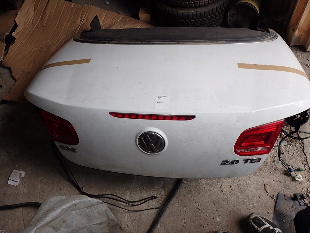 VW EOS KOMPLETNA PLAPA TYŁ