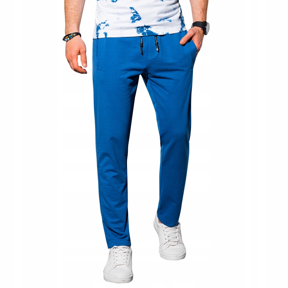 

Spodnie męskie dresowe P950 niebieskie XL