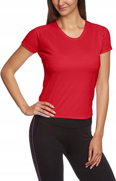 KOSZULKA TERMOAKTYWNA AVENTO DAMSKA RED L Dekolt okrągły