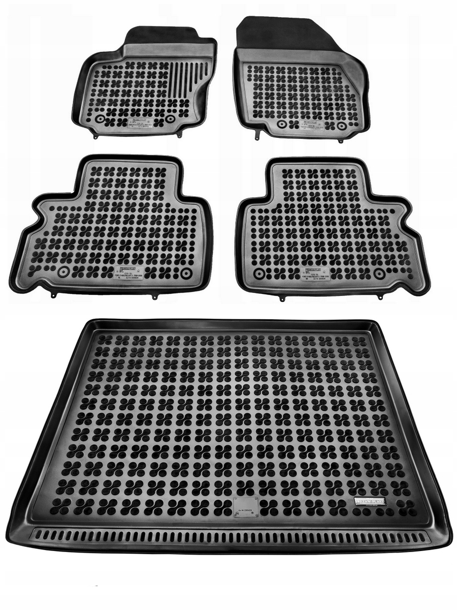 Ford S-max 06-15 7os Gumové rohože rohož batožinového priestoru