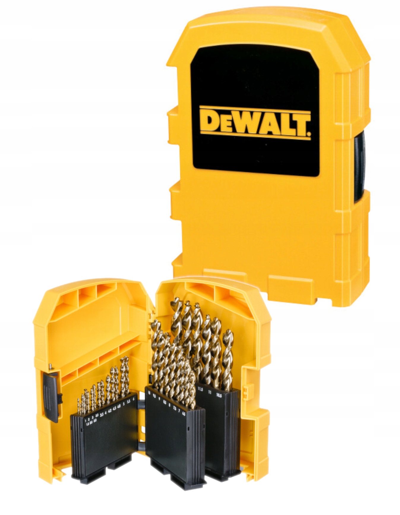 DeWALT Sada vrtáků do kovu EXTREME2 v kazetě Tough Case DT7926