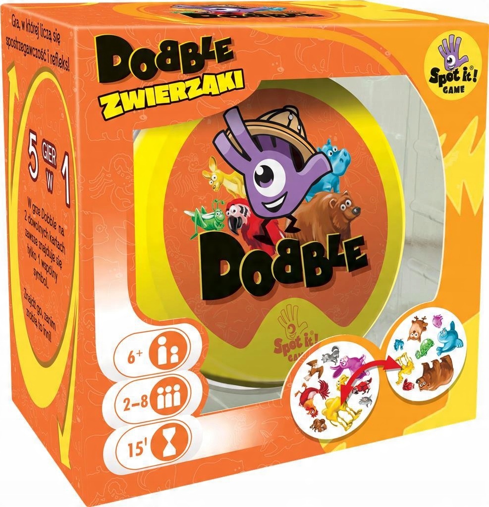 

Gra Dobble Zwierzaki zwierzęta Pl
