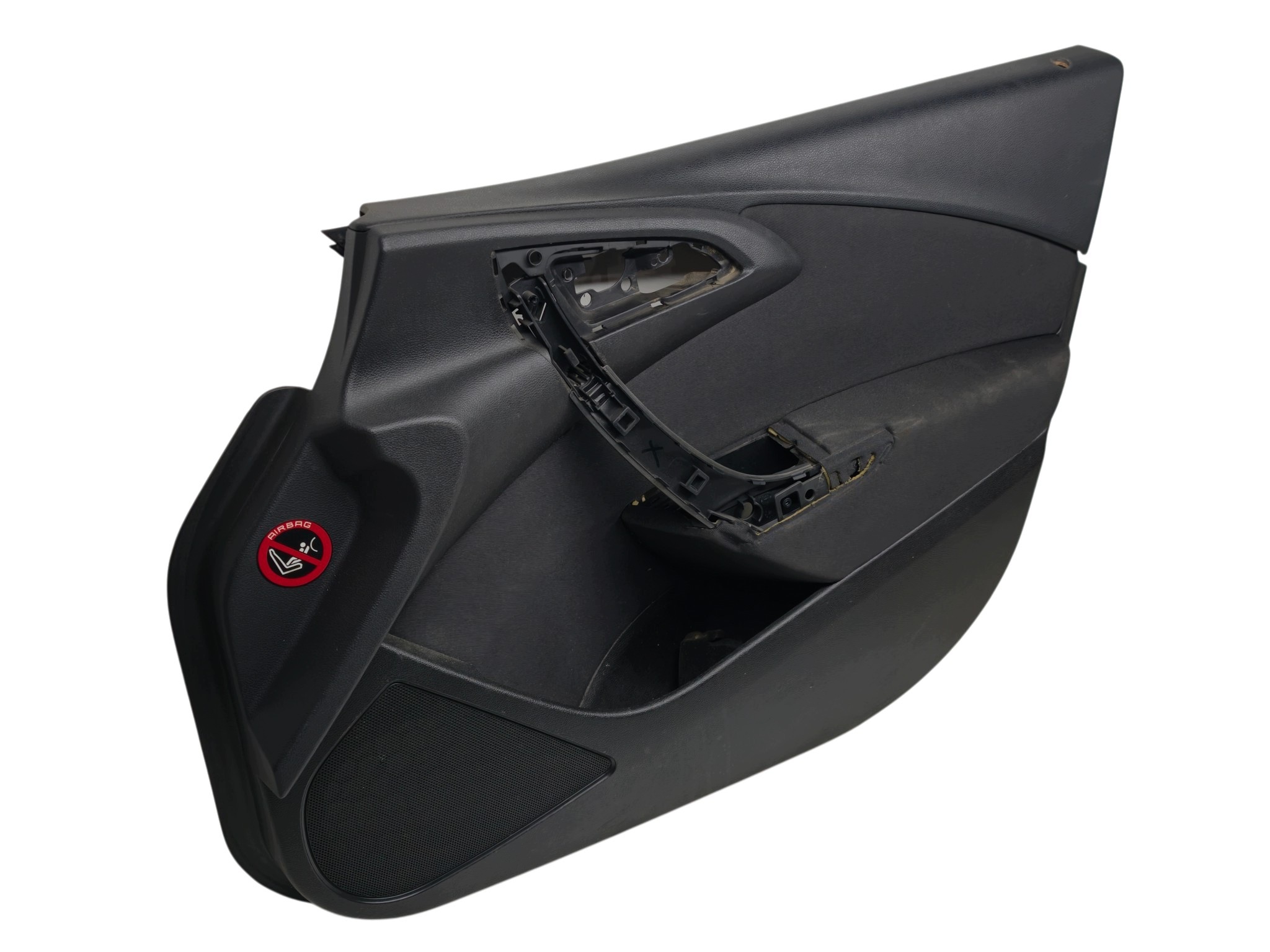 OPEL ASTRA J IV upholstery side door right front black MATERIAL 13315234
