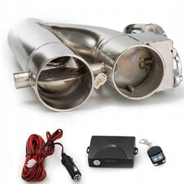 Výfuková klapka Epman 2,5" 63 mm s dvojitým dálkovým ovládáním