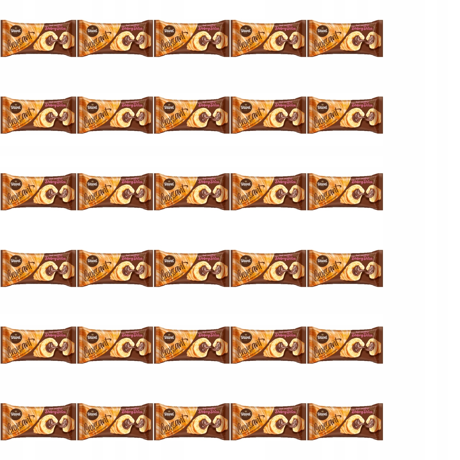 30x 50g Wawel croissant z nadzieniem kakaowym Karton
