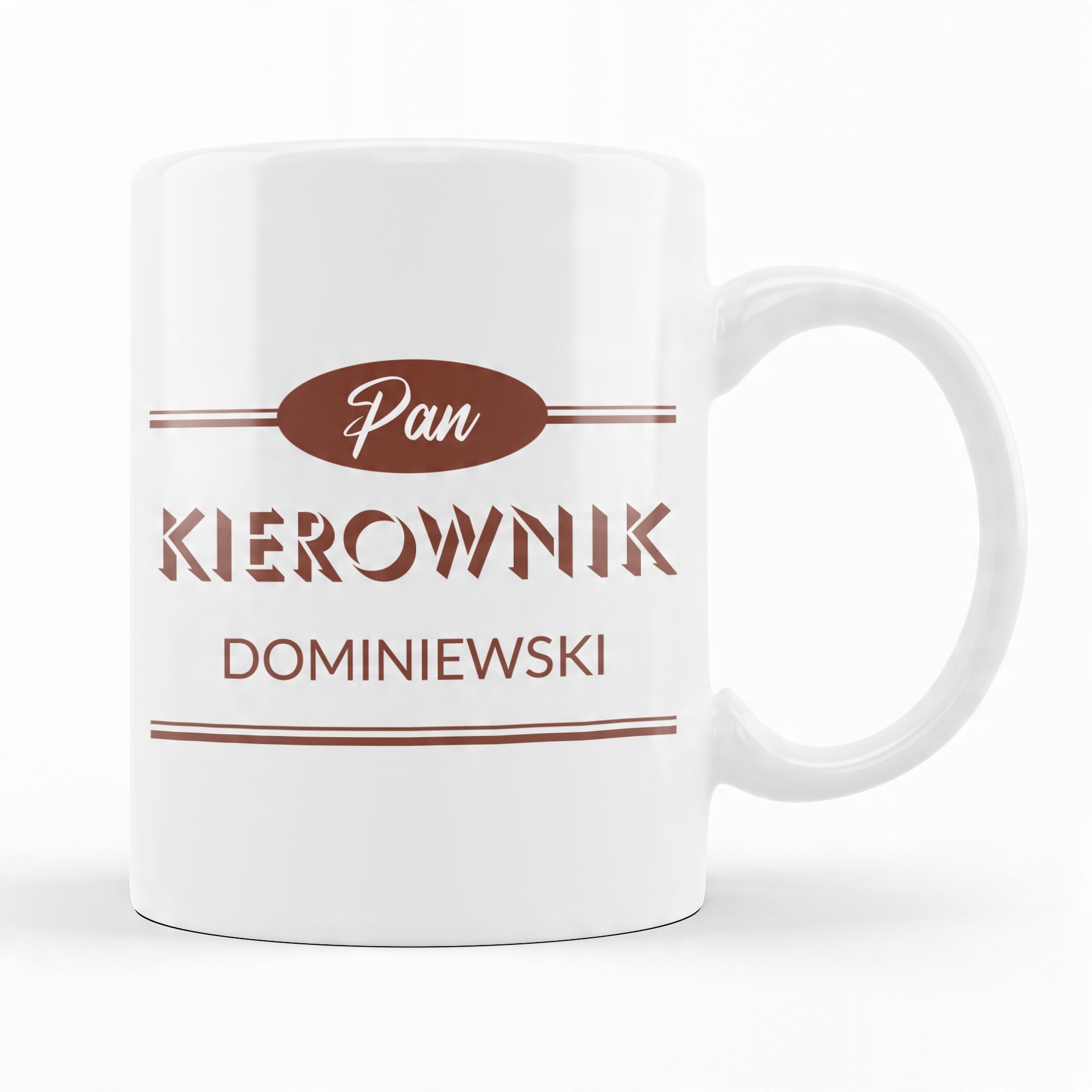 

Kubek Śmieszny Dla Kierownika Szefa Pan