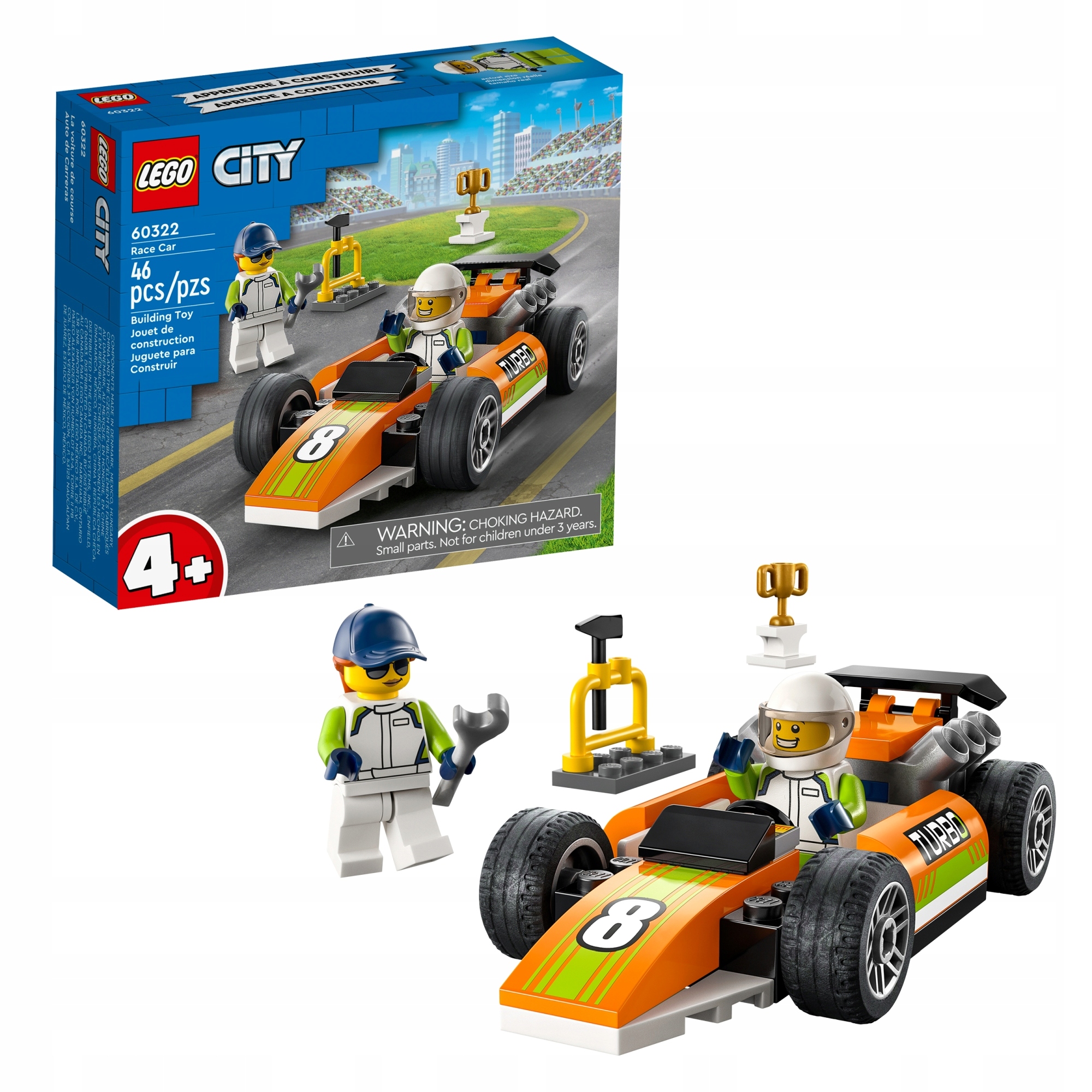 

Lego City Samochód Wyścigowy 60322