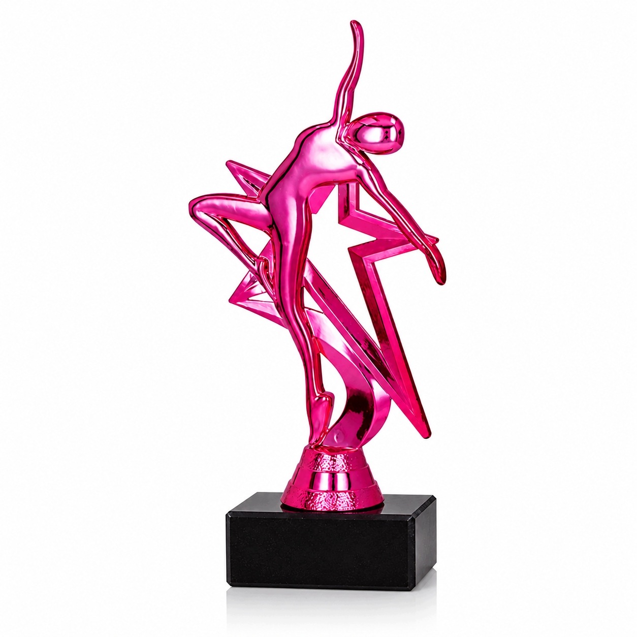 Statuetka Figurka taniec Różowa 18,5cm Tancerka balet x10 sztuk Grawery