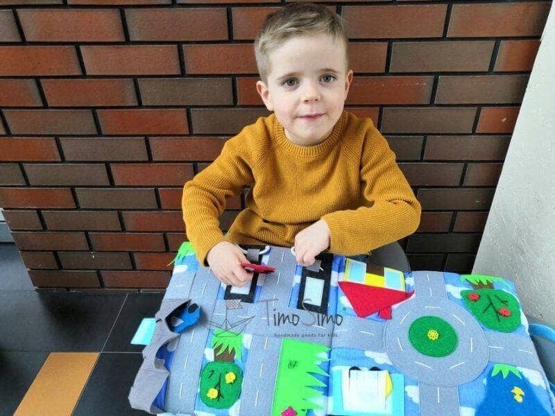 TimoSimo Książeczka sensoryczna dla 3 latka HIT ! EAN (GTIN) 1111111111