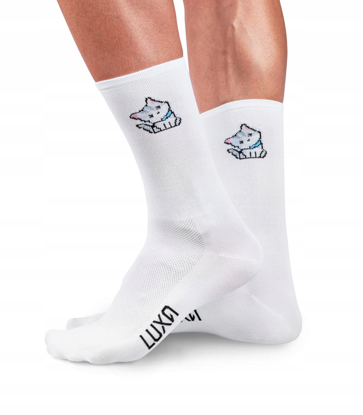 Skarpety kolarskie Luxa Emoji Cat M/L