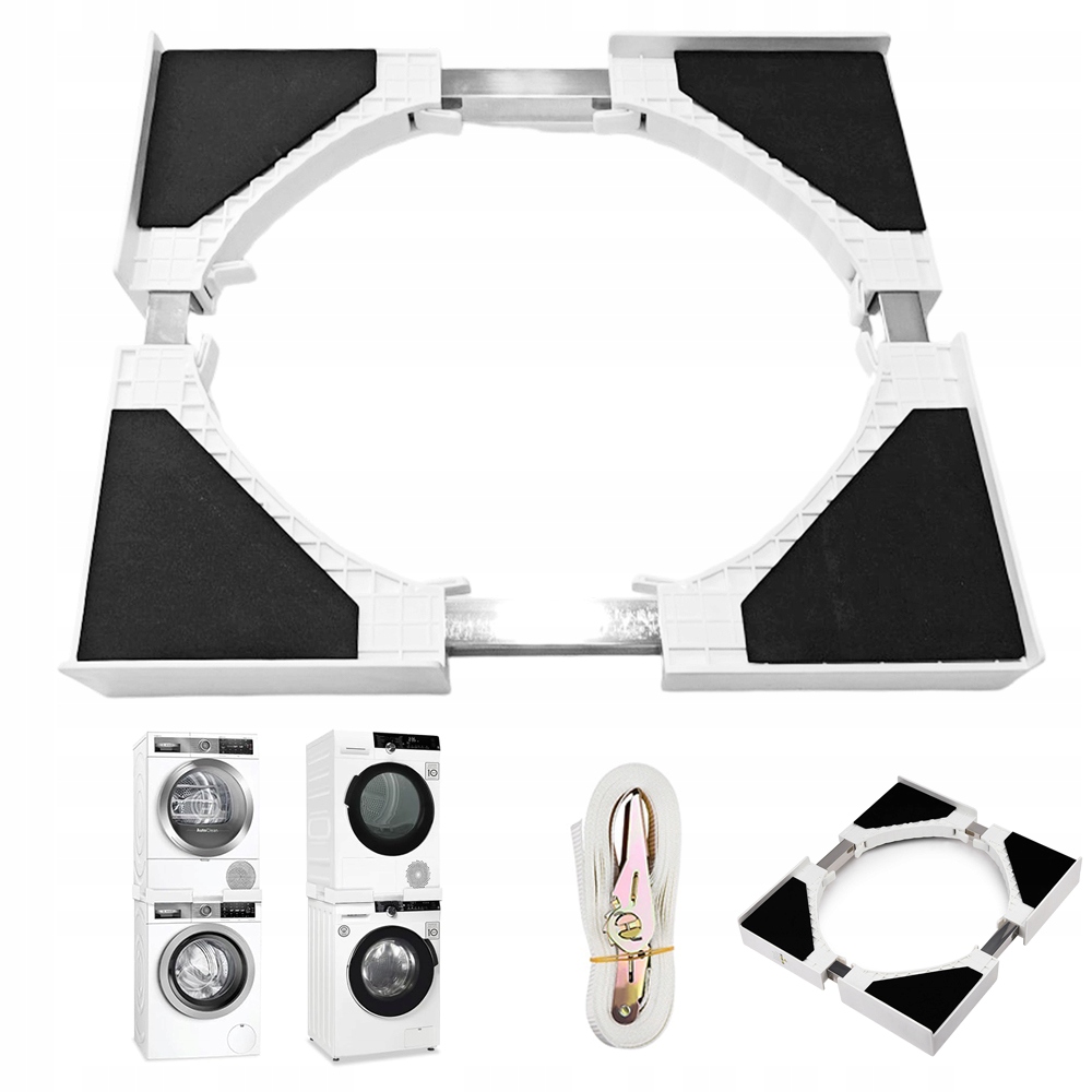 Łącznik Pralki Suszarki Uniwersalny Zestaw Montażowy Do Urządzeń 46-66 CM