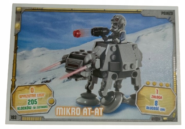 Karta Lego Star Wars Seria 3 Numer 193