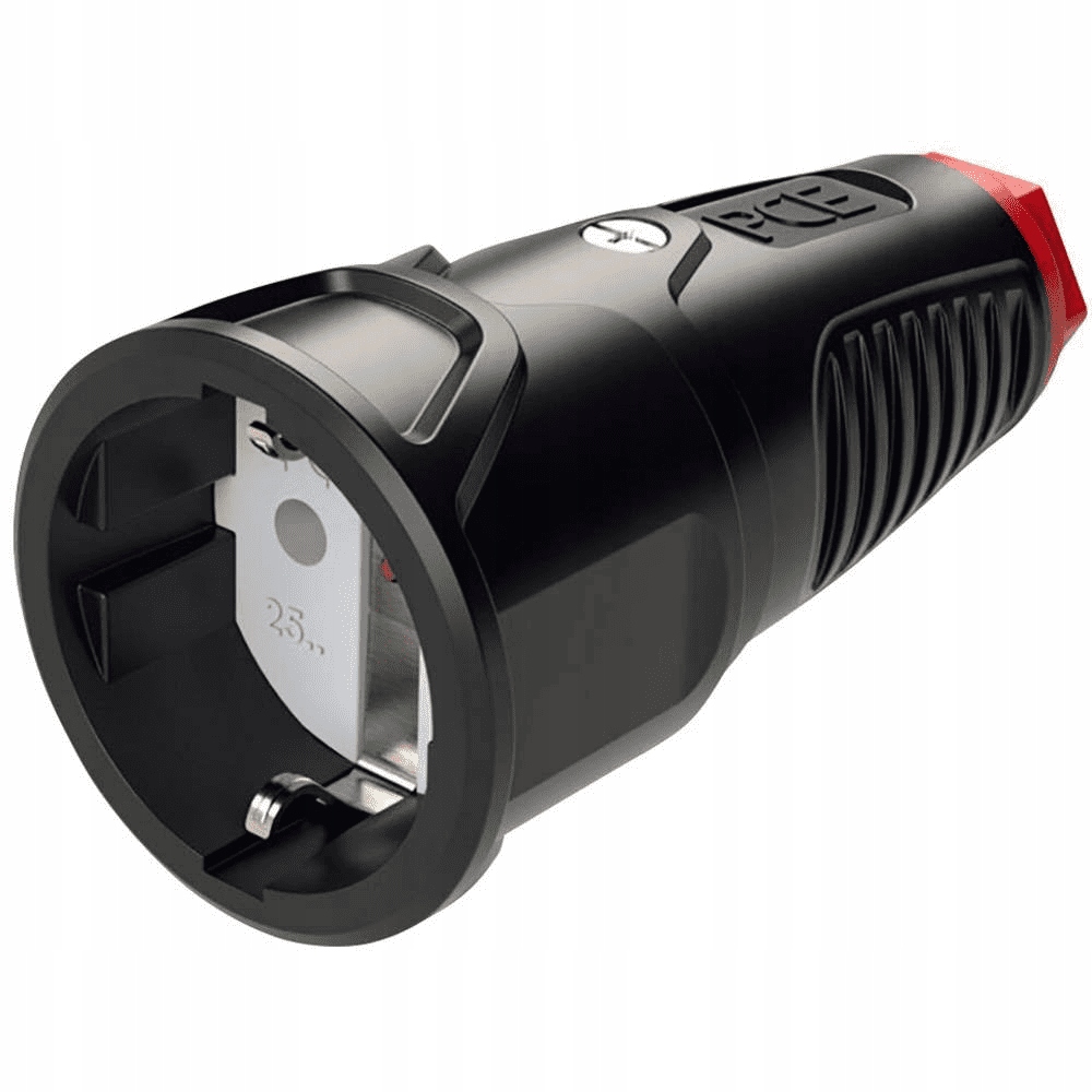 

Gniazdo przenośne gumowe 16A 2P+Z 230V Schuko Vde