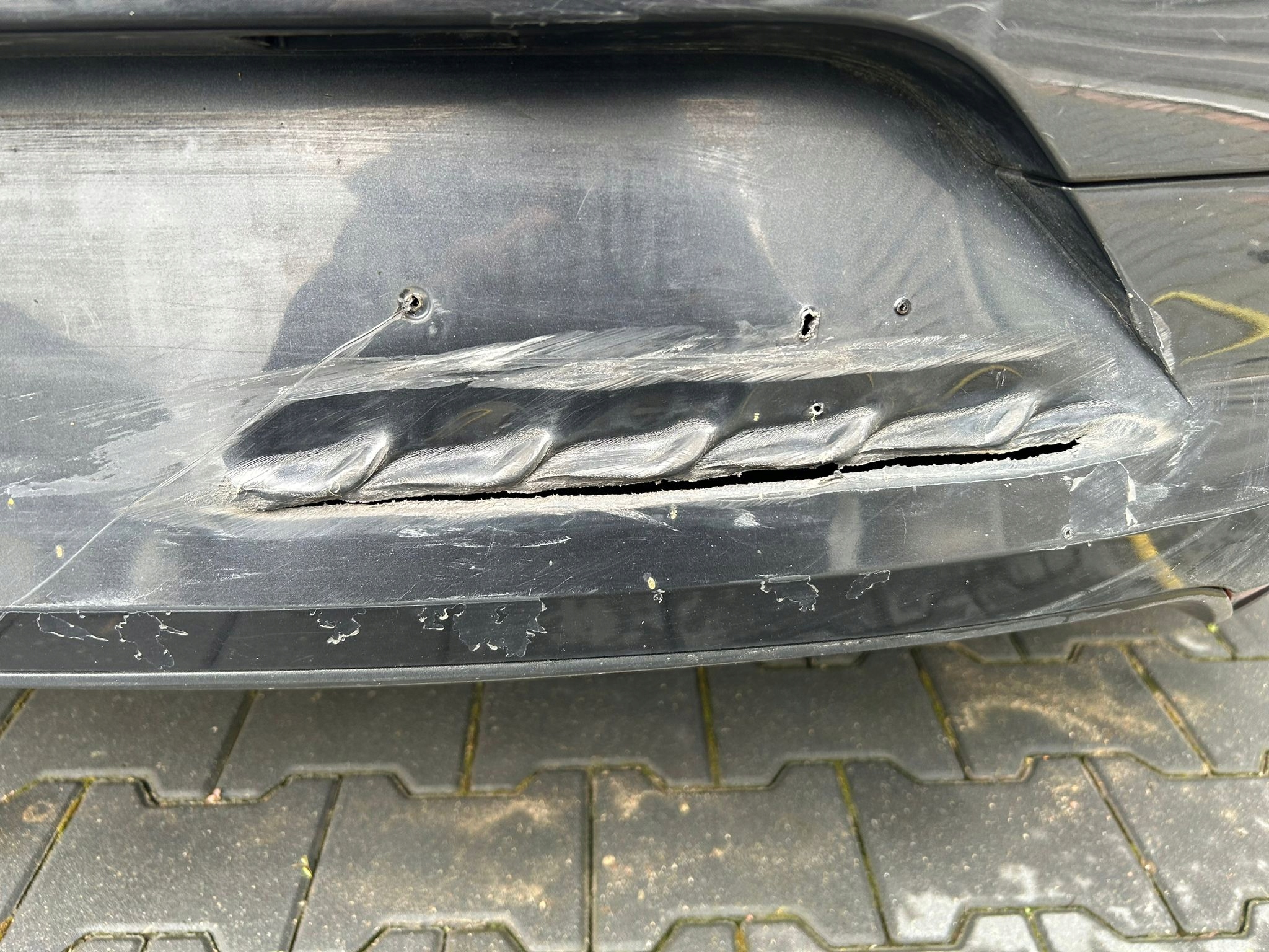 complete rear part SEAT ALTEA and LS9N trunk door bumper lights