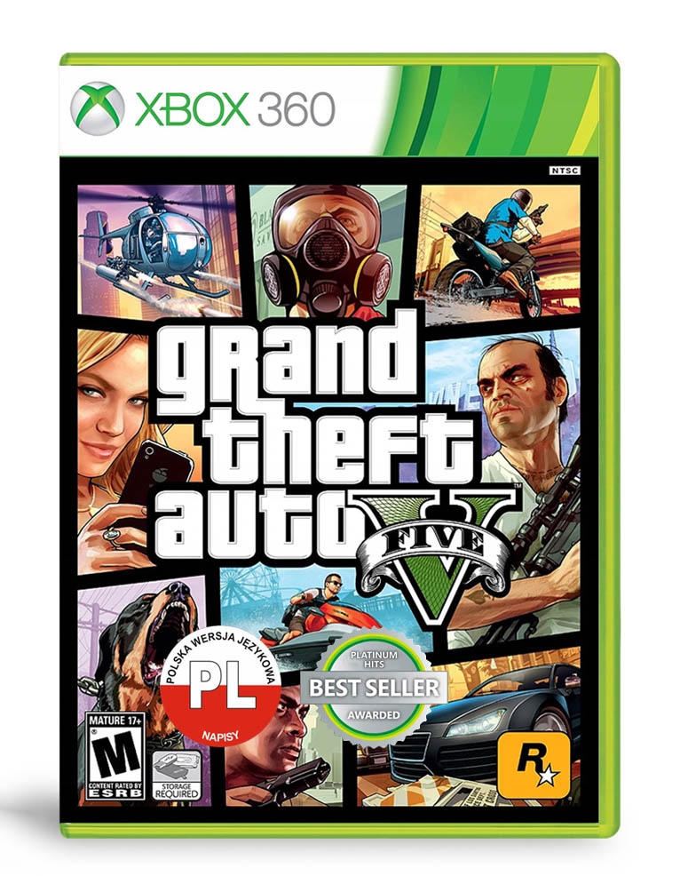 

Gta 5 Grand Theft Auto V Xbox 360 Napisy Pl