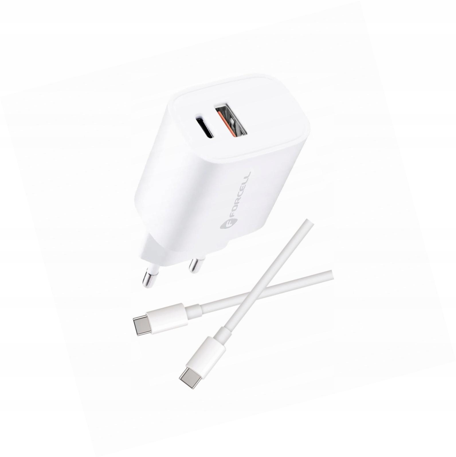 Szybka ładowarka 30W 2 porty z długim kablem 2m do Samsung Galaxy S25