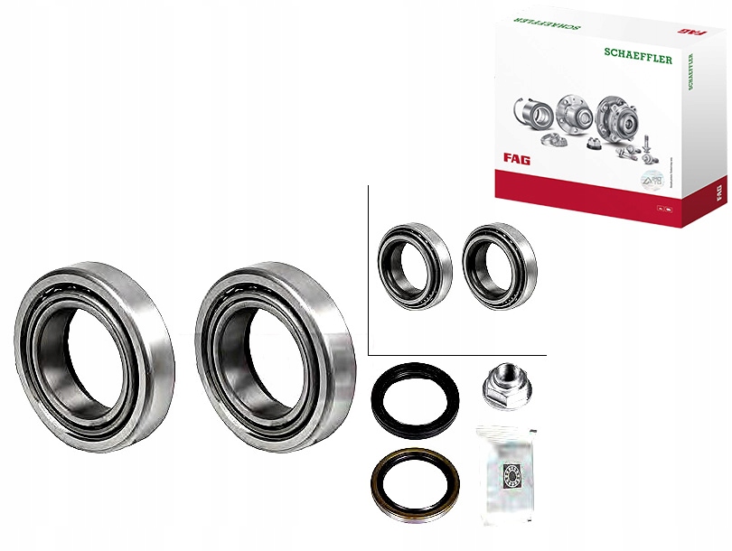 Fag Sada Ložiska Kola QWB1285 8453 VKBA3901 R1