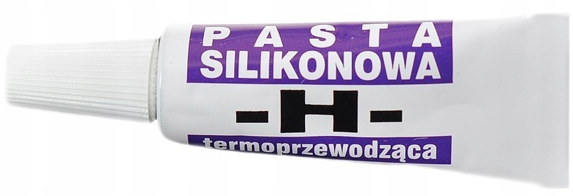 Pasta silikonowa H 7g biała termoprzew Ag