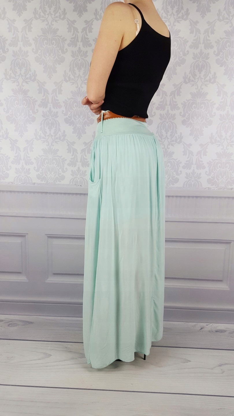 ZWIEWNA DŁUGA SPÓDNICA MAXI DO KOSTEK BOHO DAMSKA Marka inna