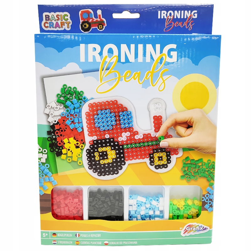 

Grafix Koraliki Do Prasowania Kolorowy Traktor