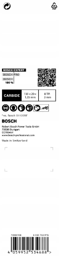 Brzeszczot do pił szablastych S957CHM 150 mm BOSCH Marka Bosch