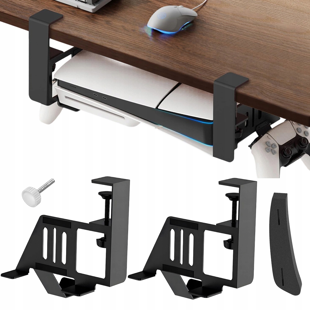 Wsparcie Poziome Dla PS5/PS5 Slim Z Hakami Wytrzymające 20 Kg