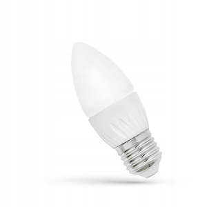 

Żarówka Led świeczka E27 4W 320lm ciepła