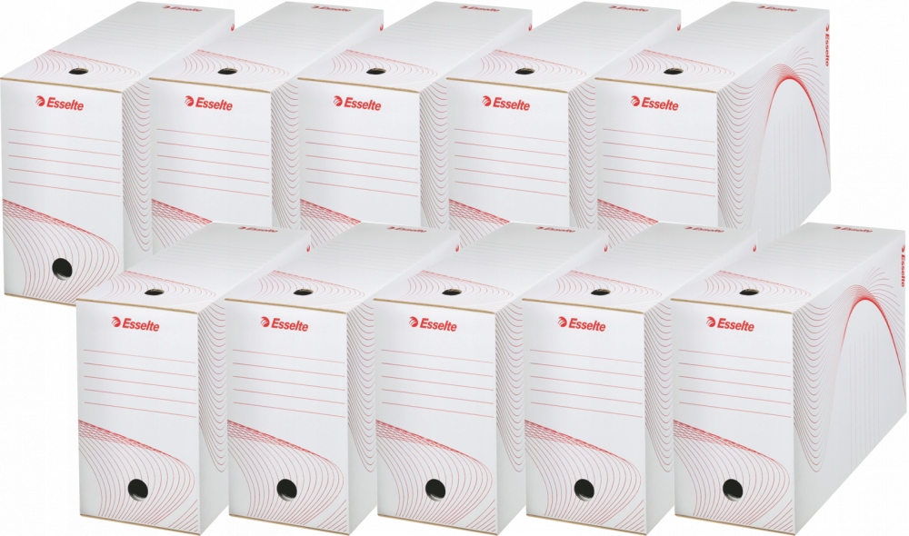 

10x Pudło archiwizacyjne karton Esselte 150mm