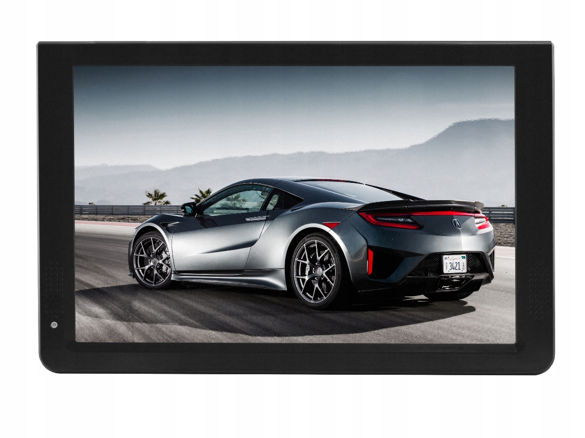 Telewizor przenośny samochodowy 12 LED H.265/HEVC