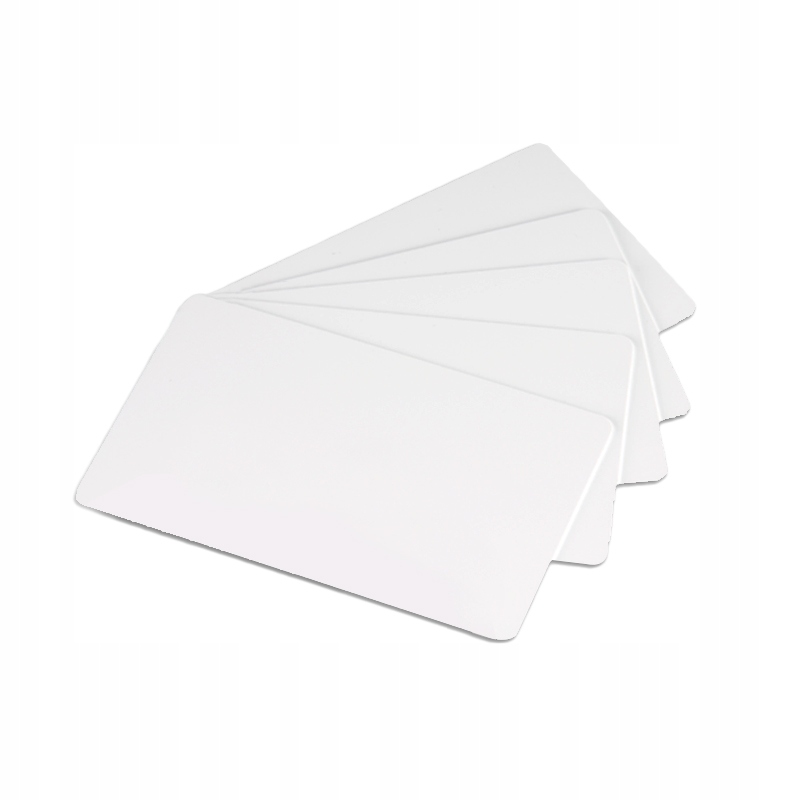 15 SZTUK ZAKODOWANYCH KART RFID BIAŁYCH