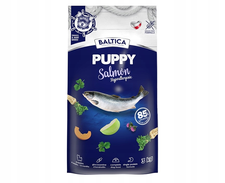 Baltica Puppy Salmon Hypoallergenic Xs/s 3kg