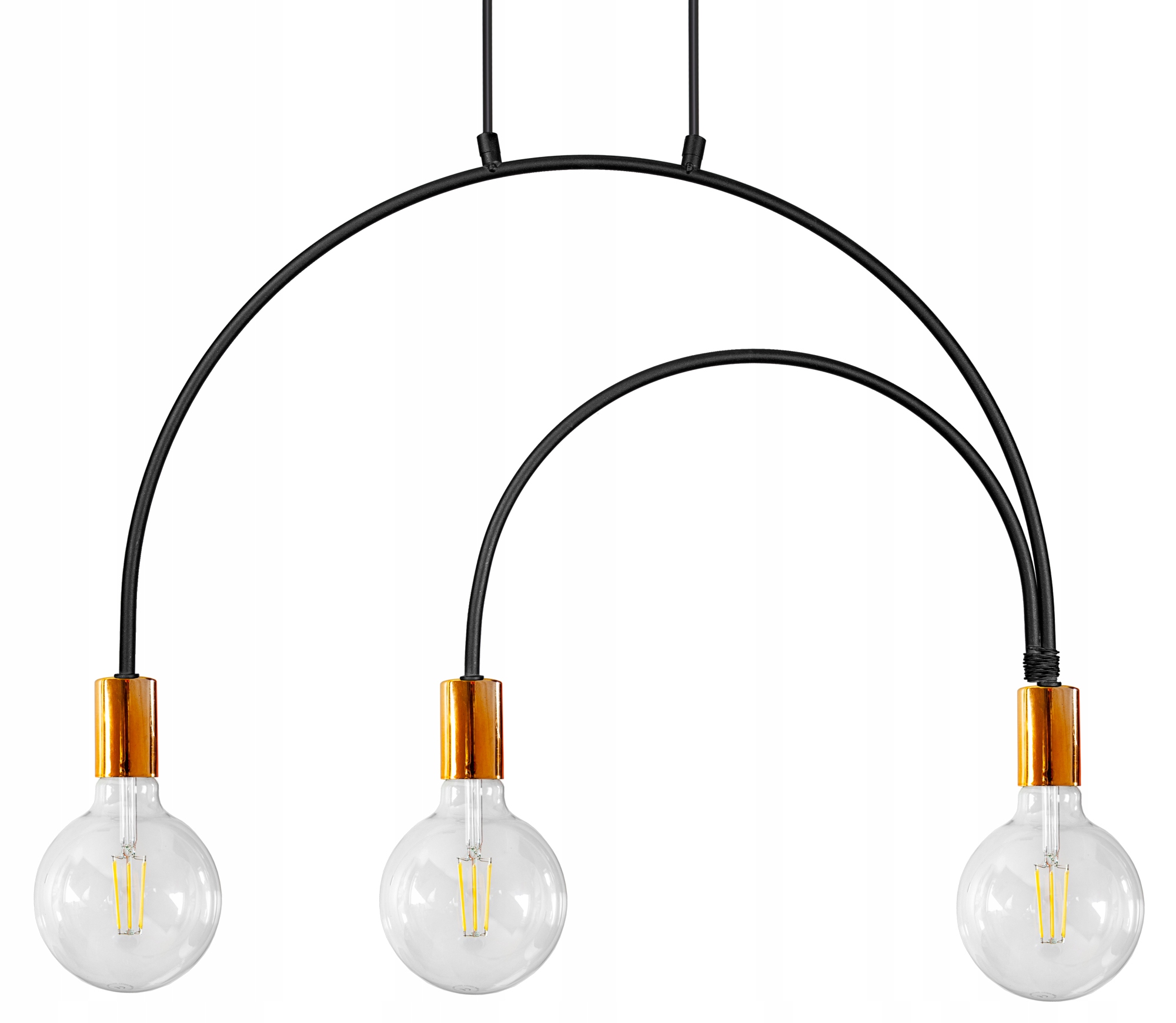

Nowoczesna Lampa Sufitowa Żyrandol Loft Edison Led