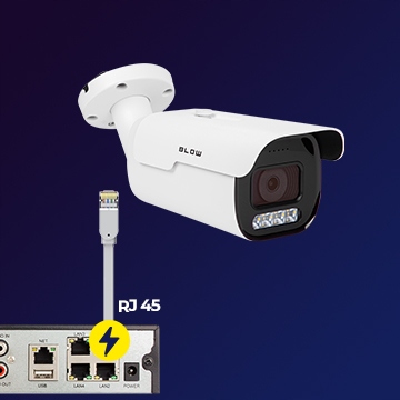 IP kamera BLOW 5MP MOTOZOOM x5 POE Kovov 40m IR kamera trieda tesnosti IP67