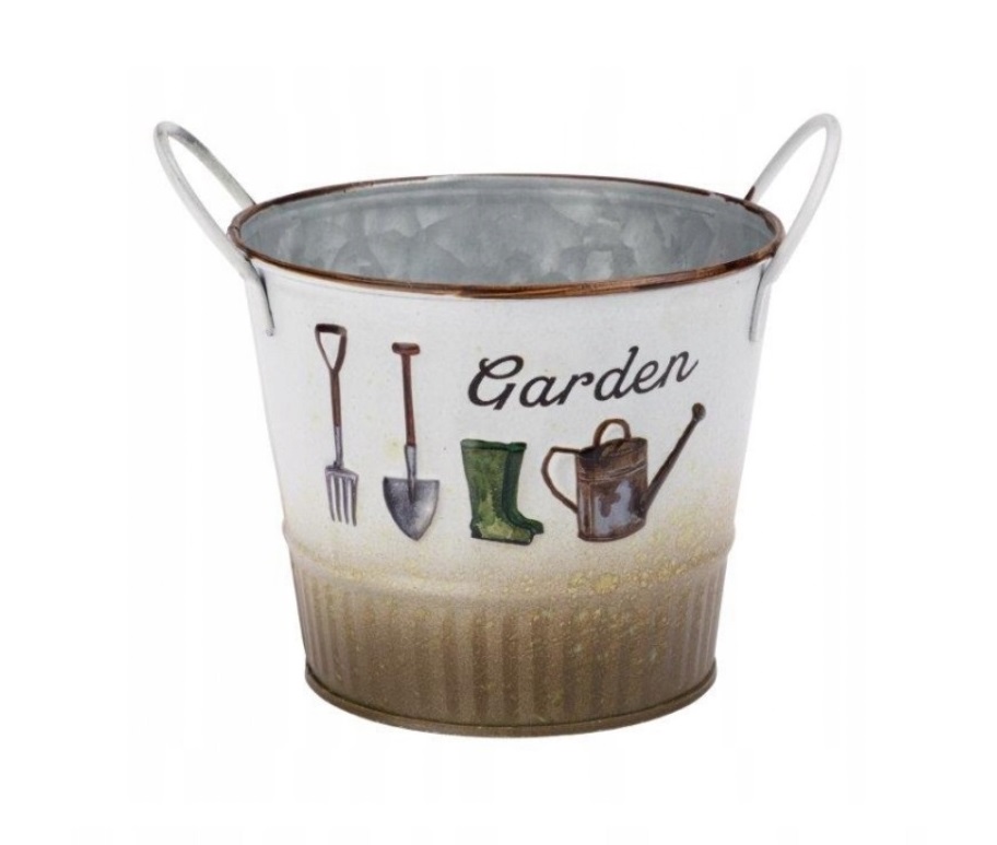 

Osłonka na doniczkę metalowa Sandy 12 cm pojemnik